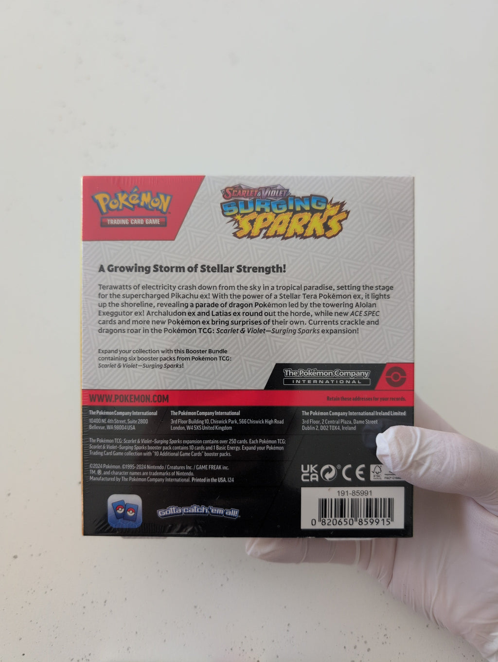 Surging Sparks Booster Bundle - SV08: Surging Sparks (SSP)