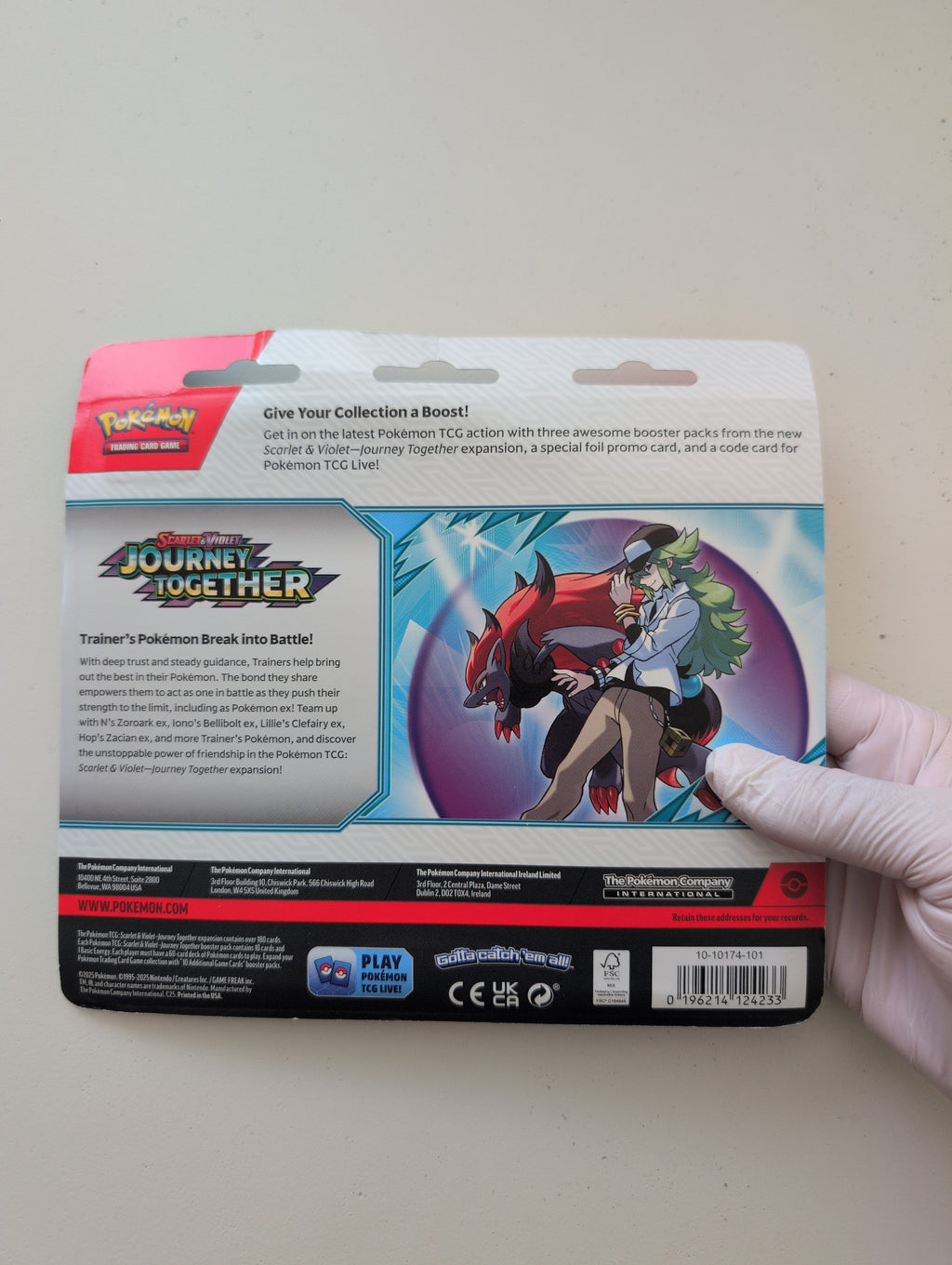 Journey Together 3 Pack Blister [Yanmega] - SV09: Journey Together (JTG)